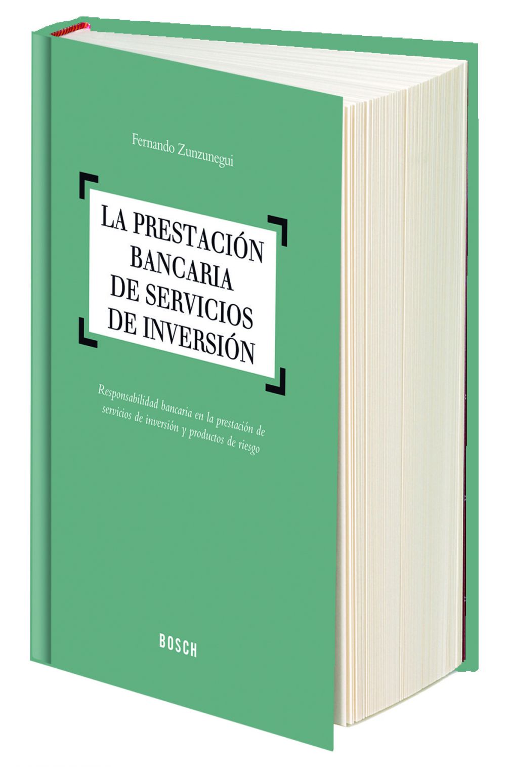 La prestación bancaria de servicios de inversión: responsabilidad bancaria en la prestación de servicios de inversión y productos de riesgo.