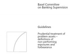 Basel Committee on Banking Supervision: definitions of non-performing exposures and forbearance