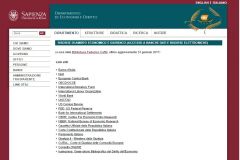 Segnalazione di Iusimpresa - Osservatorio bibliografico del Diritto dell&#039;economia tra i links utili del Dipartimento di Economia e Diritto - Università degli Studi Sapienza - Roma